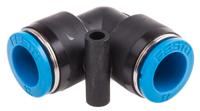 qsl-12 Festo QSL Series Elbow Tube-toTube Adaptor, Push In 12 mm to Push In 12 mm, Tube-to-Tube Connection Style, 153074