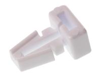 151-40119-tm1sf-pa66-wh HellermannTyton Self Adhesive Natural Cable Tie Mount 7.6 mm x 10.2mm, 5.2mm Max. Cable Tie Width