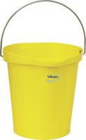 56866 12L Plastic Yellow Bucket With Handle