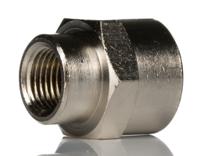 160222818 Norgren 16 Series Straight Threaded Adaptor, G 1/4 Female to G 1/8 Female, Threaded Connection Style