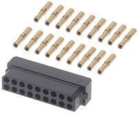 m80-8881805 HARWIN Datamate Connector Kit Containing 18 way DIL Female Shell, Crimps