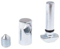 3842-535-465 Bosch Rexroth D11 90° Connector, Connecting Component, Strut Profile 30 mm, Groove Size 8mm