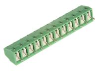 1727117 Phoenix Contact MKDS 1/12-3.81 Series PCB Terminal Block, 12-Contact, 3.81mm Pitch, Through Hole Mount, 1-Row, Screw