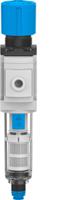 ms6-lfr-12-d6-c-p-m-ag-bar-b Festo MS Polycarbonate Filter Regulator, 5μm, G 1/2, Manual, 1 → 10 bar, 8098300