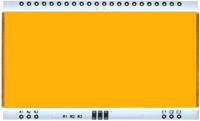 ea-led66x40-a Display Visions Amber Display Backlight, LED 66 x 40mm