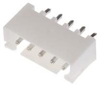 b5b-xh-alfsn JST XH Series Straight Through Hole PCB Header, 5 Contact(s), 2.5 mm Pitch, 1 Row, Shrouded