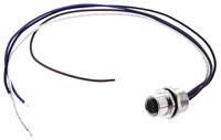 1200700395 Brad from Molex Female 4 way M8 to Female 4 way Unterminated Cable Assembly, 300 mm