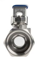 499-2802 RS PRO Stainless Steel Reduced Bore, 2 Way, Ball Valve, Threaded, BSPP 3/4in, 68bar Operating Pressure