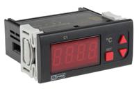 124-1051 RS PRO Panel Mount On/Off Temperature Controller, 77 x 35mm 1 Input, 1 Output Relay, 230 V ac Supply Voltage