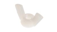 232-6977 22.8mm Plain Nylon Wingnut, M5