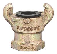 250-9135 RS PRO Iron Female Pneumatic Quick Connect Coupling, NPT 3/4 Female 3/4in Threaded