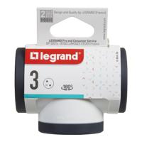 049436 Legrand French / German Multi Outlet Plug, 16A, Plug-In