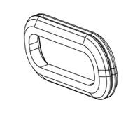 dga00010553 Amphenol Industrial Silicone O-Ring O-Ring, 8.4mm Bore, 10.94mm Outer Diameter