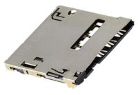 2174803-2 TE Connectivity 8 Way Memory Card Connector With Solder Termination