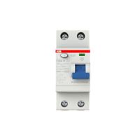 2csf202101r0160-f202-a-16001 ABB F200 RCCB, 16A, 2 Pole, 10mA, Type A, 230V ac