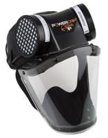 cae602-941-100 JSP PowerCap Active IP Series Powered Respirator, 2 Filters, Impact Protection