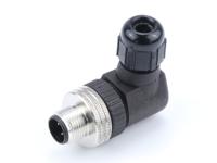 1200710040 Brad from Molex Circular Connector, 4 Contacts, Cable, M12 Connector, Plug, Male, IP67, Micro-Change Series