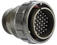 97b-3106a-28-21p-hd Amphenol Limited, 97B, Brass 37 Way Cable Mount MIL Spec Circular Connector Plug, Pin Contacts,Shell Size 28, Bayonet