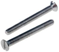 914-1658 RS PRO Slot M3 Countersunk A2 304 Stainless Steel Machine Screws DIN 963 x 30.0mm