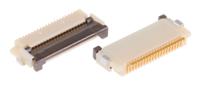 fh12-20s-05sh55 Hirose, FH12 0.5mm Pitch 20 Way Right Angle Female FPC Connector, ZIF Bottom Contact