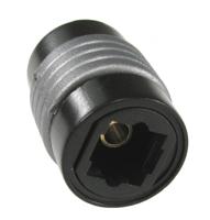 286-2906 RS PRO A/V Connector Adapter, Female TOSLINK to Female TOSLINK