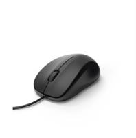 00182606 Hama Standard 3 Button Wired Optical Mouse Black