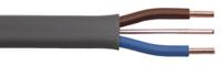 20144942 Prysmian Twin & Earth 1.5 mm² 2+E Core Power Cable, Grey PVC, 100m