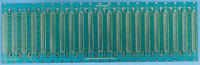 222-63631 Vero Technologies 96 Way M3 Stud Faston Eurocard Backplane FR4 Double Sided 25.3HP With 20.32mm Connector Pitch