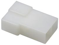 180908-0 TE Connectivity, AMP FASTIN-FASTON 2 Way Nylon Crimp Terminal Housing, Natural