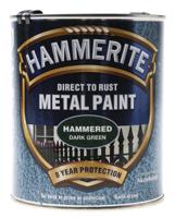 5092823 Hammerite Metal Paint in Hammered Green 750ml