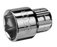 shs-17 SAM 1/2 in Drive 17mm Pass Through Socket, 6 point