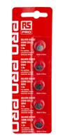 593-401 RS PRO SR41 Button Batteries, 1.55V, 7.9mm Diameter, 5 Pack