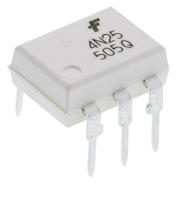 4n25m onsemi, 4N25M DC Input Transistor Output Optocoupler, Through Hole, 6-Pin DIP