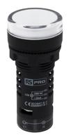 144-1177 RS PRO, Panel Mount Red/Green LED Indicator, 22mm Cutout, IP65, Round, 230 V ac ±20%