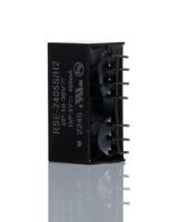 rse-2405sh2 Recom RSE DC-DC Converter, 5V dc/ 400mA Output, 18 → 36 V dc Input, 2W, Through Hole, +75°C Max Temp -40°C Min