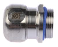 53806742 Lapp SKINTOP Series Metallic Stainless Steel Cable Gland, M25 Thread, 9mm min., 17mm max., IP69K
