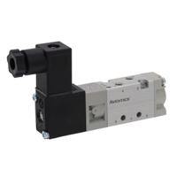 519-00-002 EMERSON – ASCO 5/2 Pneumatic Solenoid Valve - Solenoid/Pilot Metric M5 519 Series 24V ac
