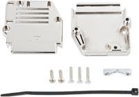 863093c25mlf Amphenol Communications Solutions 863093C Series Thermoplastic D Sub Backshell, 25 Way, Strain Relief
