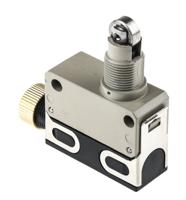 d4e-1a20n Omron D4E Series Roller Plunger Limit Switch, NO/NC, IP67, SPDT, 125V ac Max, 5A Max