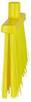 29147 Vikan Broom, Yellow With Polyester, Polypropylene, Stainless Steel Bristles for Food Industry, Wet Floors