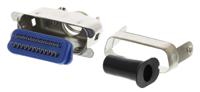 239-1207 RS PRO Male 24 Pin Straight Cable Mount SCSI Connector, Solder