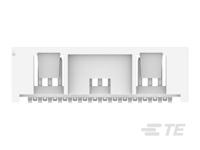 1-2355091-5 TE Connectivity MICRO CT Series Straight Board PCB Header, 15 Contact(s), 1.2 mm Pitch, 1 Row, Shrouded