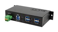 ex-1185hmvs-2 Exsys 4 Port USB 3.2 USB A, USB B  Hub, USB Bus Powered, 142.50 x 74.36 x 26.30mm