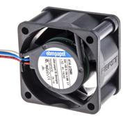 414j2hh ebm-papst 400 Series Axial Fan, 24 V dc, DC Operation, 24m³/h, 3.6W, 40 x 40 x 25mm