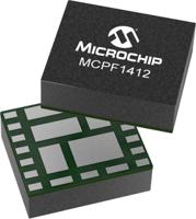 mcpf1412m06t-e8fw Microchip, MCPF1412M06T-E/8FW Step-Down Switching Regulator, 1-Channel 12A Adjustable 22-Pin, LGA