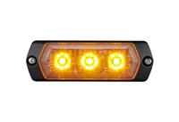 lpt-1m1-y Patlite 1M1 Series Yellow Multiple Effect Warning Light, 12 → 24 V, Indoor/Outdoor, LED Bulb, IP68