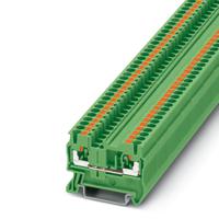 3209513 Phoenix Contact  PT 2.5 GN Series Green, 2.5mm², Single-Level, Push In Termination
