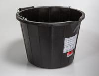 178-7642 14L Plastic Black Bucket With Handle