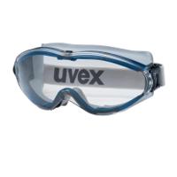 9320265 uvex megasonic, Scratch Resistant Anti-Mist Safety Goggles with Clear Lenses