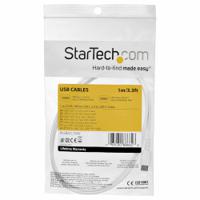 rusb2cc1mw StarTech.com USB 2.0, Male USB C to Male USB C, 480Mbps, 1m